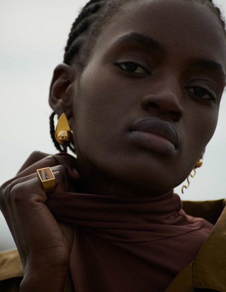Legier Wonderstone Signet Ring featured in "Haven" Vestal Magazine S/S 2020