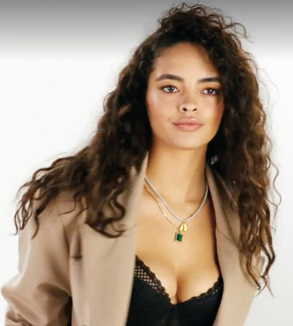 Legier Necklaces featured in ELLE + Victoria Secret