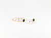 Legier Broken Circle Inlay Ring  in Rose gold