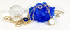 Legier Lapis Lazuli with Diamond Round Stone Signet Pendant & Necklace