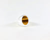 Legier Oval Signet Ring with Tiger's Eye Inlay Brass