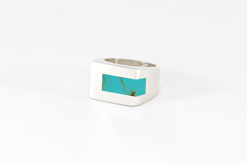 Turquoise Inlay Sign Legier Turquoise Stone Signet Strip Inlay– legier