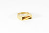 Legier Small Signet Ring with Tiger's eye inlay