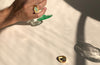Legier Variscite Stone Signet Strip Inlay Ring